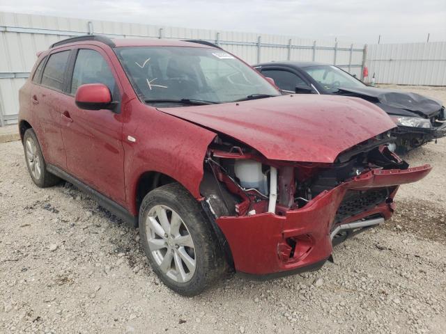 4A4AJ4AU6EE605945 - 2014 MITSUBISHI RVR GT RED photo 1