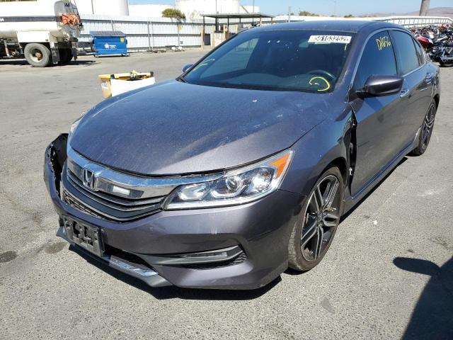 1HGCR2F14HA085981 - 2017 HONDA ACCORD SPORT SPECIAL EDITION  photo 2