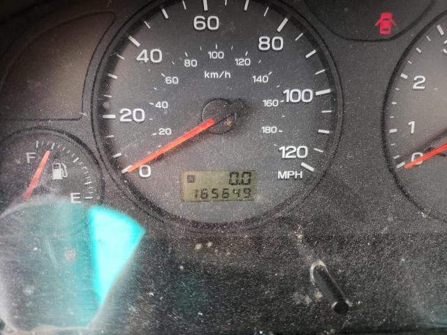 JF1SF655X2H707700 - 2002 SUBARU FORESTER S BLUE photo 8