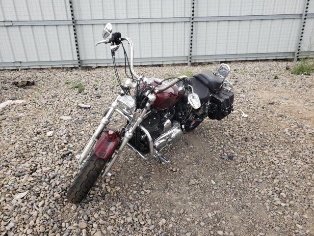 1HD1LH318EC410659 - 2014 HARLEY-DAVIDSON XL1200 CP BURGUNDY photo 2