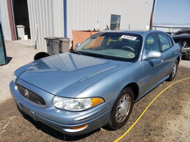 1G4HP52K534178604 - 2003 BUICK LESABRE BLUE photo 2