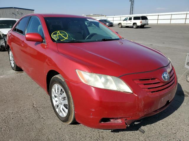 4T1BE46K17U008360 - 2007 TOYOTA CAMRY CE RED photo 1