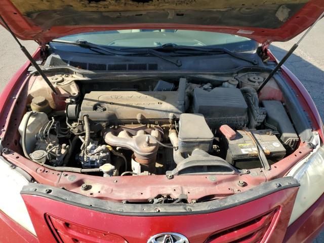 4T1BE46K17U008360 - 2007 TOYOTA CAMRY CE RED photo 7