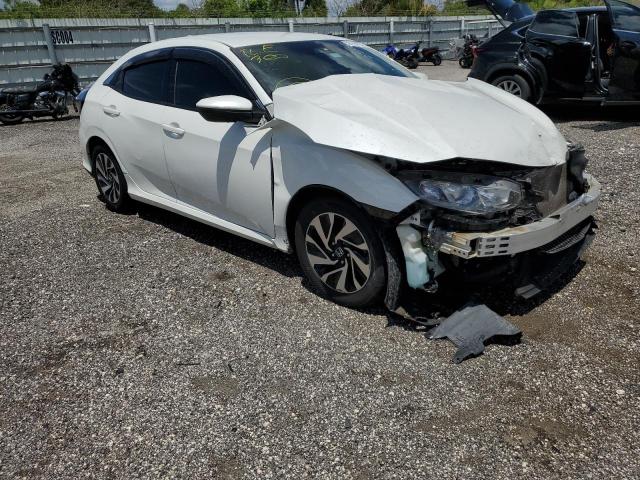 SHHFK7H38JU212500 - 2018 HONDA CIVIC LX WHITE photo 1