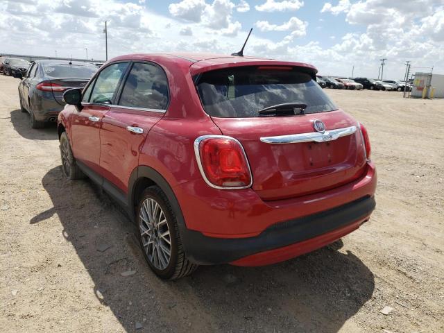 ZFBCFXDB6HP615173 - 2017 FIAT 500X LOUNG RED photo 3