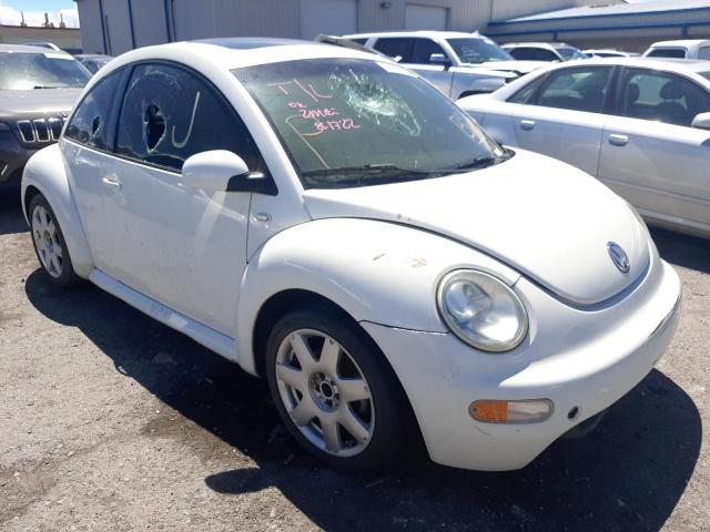 3VWDD21C61M451309 - 2001 VOLKSWAGEN NEW BEETLE 白色 照片 1