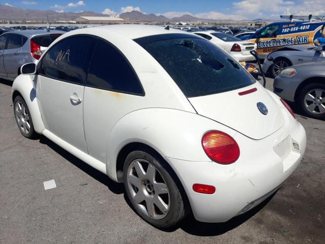 3VWDD21C61M451309 - 2001 VOLKSWAGEN NEW BEETLE 白色 照片 3