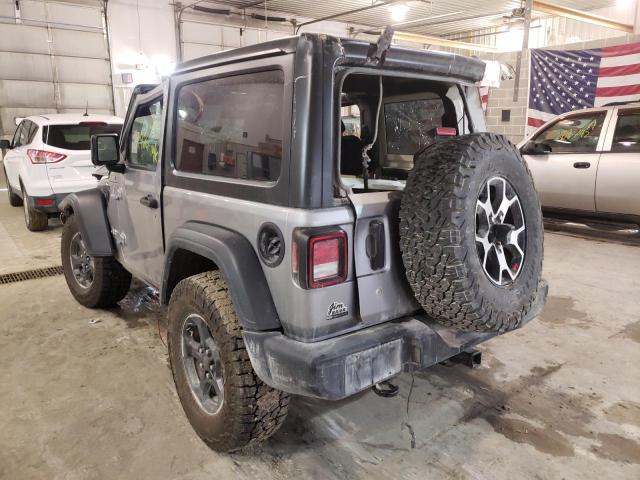1C4GJXAGXKW516382 - 2019 JEEP WRANGLER S 灰色 照片 3