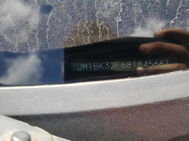 JM1BK32F681845687 - 2008 MAZDA 3 I SILVER photo 10