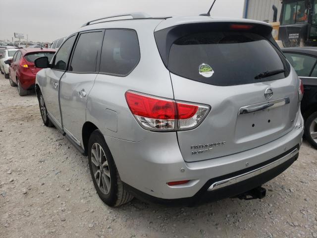 5N1AR2MN0DC633934 - 2013 NISSAN PATHFINDER SILVER photo 3