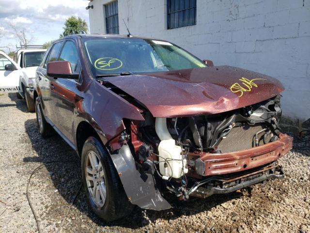 2FMDK3KCXABB67708 - 2010 FORD EDGE LIMIT BURGUNDY photo 1