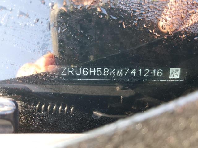 3CZRU6H58KM741246 - 2019 HONDA HR-V EX BLACK photo 10