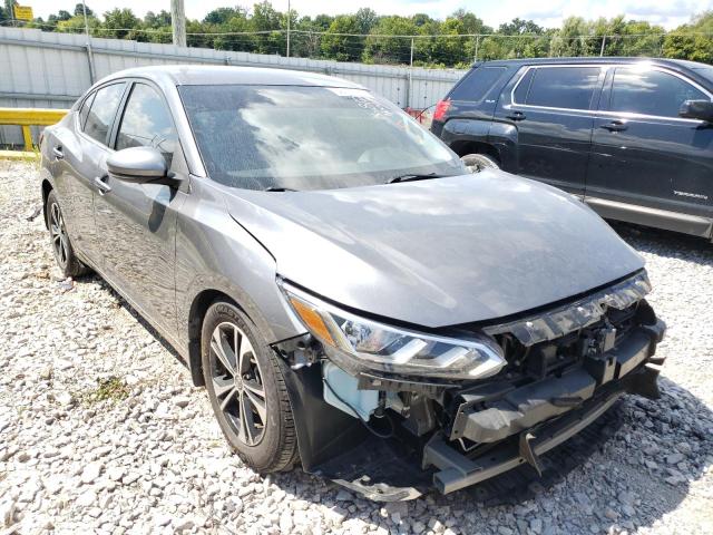 3N1AB8CV5LY203936 - 2020 NISSAN SENTRA SV GRAY photo 1