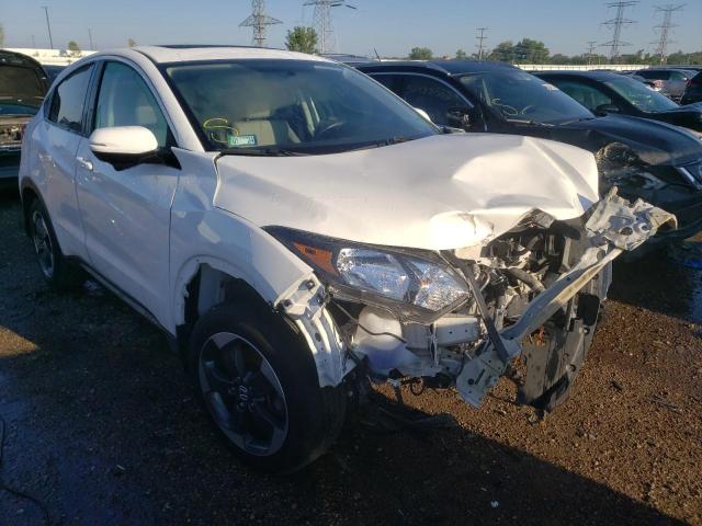 3CZRU6H56JM731880 - 2018 HONDA HR-V EX WHITE photo 1