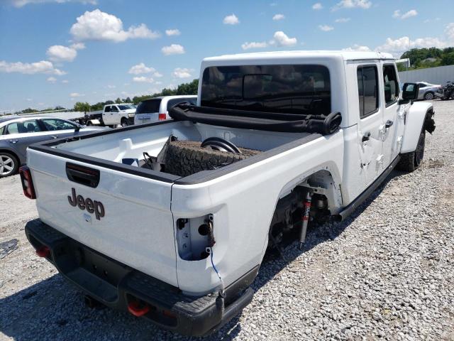 1C6JJTBG3NL125522 - 2022 JEEP GLADIATOR WHITE photo 4