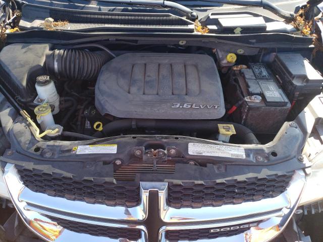 2C4RDGBG8CR225419 - 2012 DODGE GRAND CARA BLACK photo 7