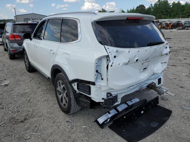 5XYP34HC9LG004249 - 2020 KIA TELLURIDE WHITE photo 3