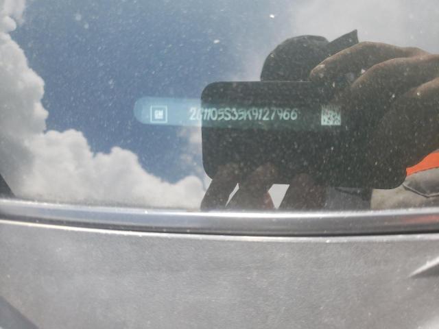 2G1105S35K9127966 - 2019 CHEVROLET IMPALA PRE გრაფიტი ფოტო 10