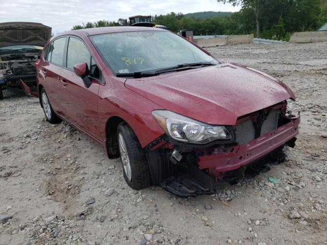 JF1GPAC64FH223416 - 2015 SUBARU IMPREZA PR MAROON photo 1