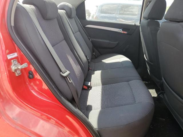 KL1TD5DE7AB102493 - 2010 CHEVROLET AVEO LS 红色 照片 6