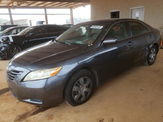 4T1BE46K87U148602 - 2007 TOYOTA CAMRY CE GRAY photo 2