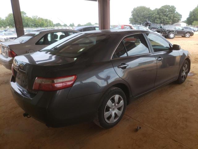 4T1BE46K87U148602 - 2007 TOYOTA CAMRY CE GRAY photo 4