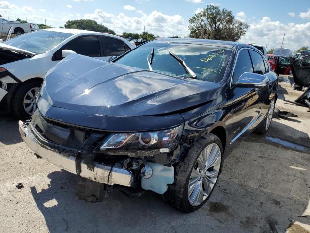 2G1125S32J9149156 - 2018 CHEVROLET IMPALA PRE BLUE photo 2