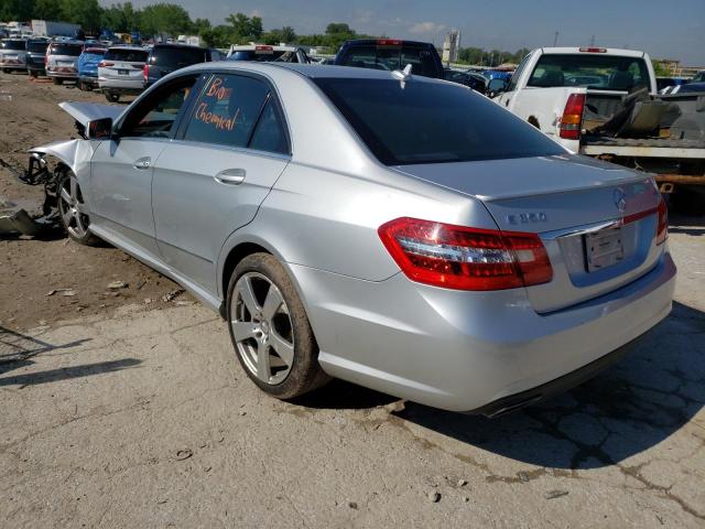 WDDHF8HB1BA425834 - 2011 MERCEDES-BENZ E 350 4MAT SILVER photo 3