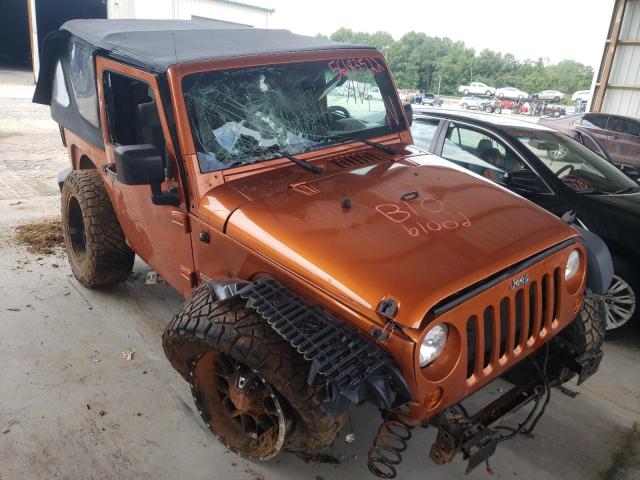 1J4AA2D17AL205826 - 2010 JEEP WRANGLER S ORANGE photo 1