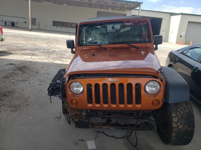 1J4AA2D17AL205826 - 2010 JEEP WRANGLER S ORANGE photo 9