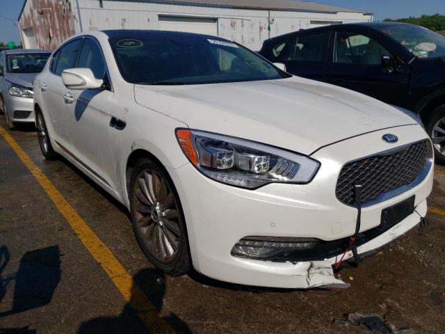 KNALW4D41F6020616 - 2015 KIA K900 WHITE photo 1