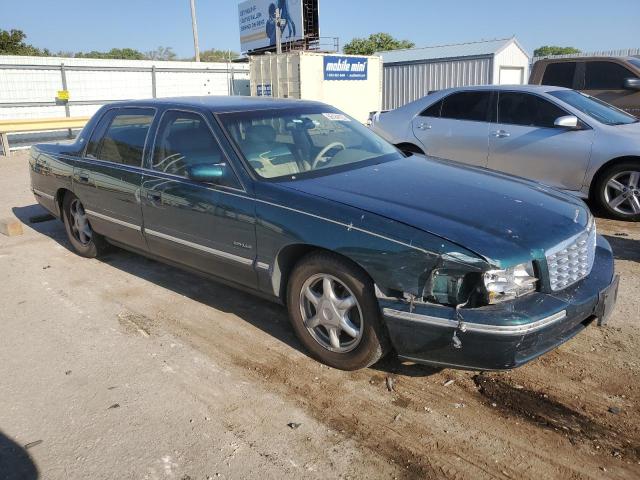 1G6KD54YXXU804497 - 1999 CADILLAC DEVILLE GREEN photo 1