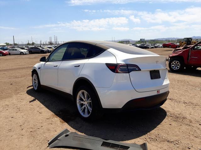 5YJYGDEE8LF020531 - 2020 TESLA MODEL Y Blanc photo 3