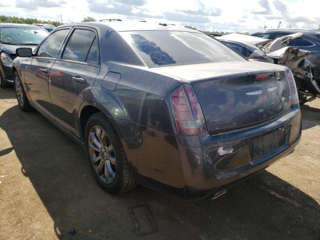 2C3CCAGG3EH297382 - 2014 CHRYSLER 300 S GRAY photo 3