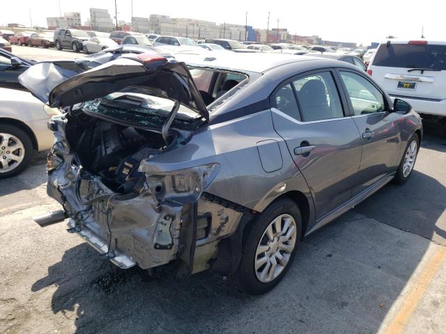 3N1AB8DV9MY304476 - 2021 NISSAN SENTRA SR GRAY photo 4