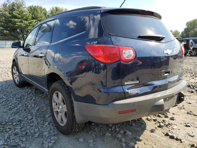 1GNKRGED1BJ129386 - 2011 CHEVROLET TRAVERSE L BLUE photo 3