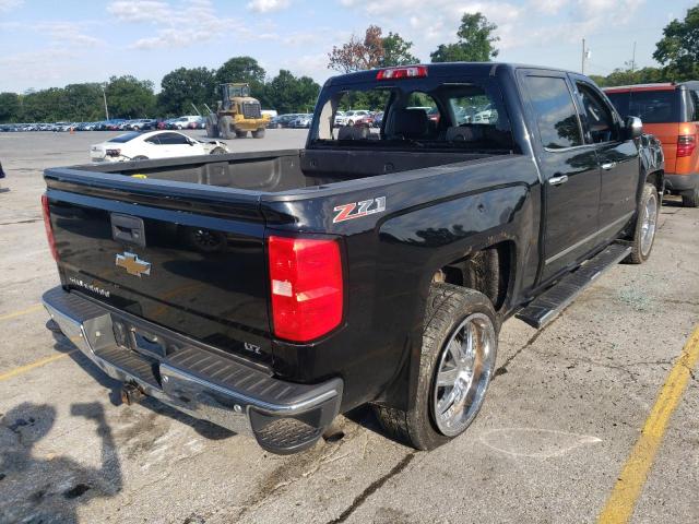 3GCUKSEJ9FG178163 - 2015 CHEVROLET SILVERADO2 BLACK photo 4