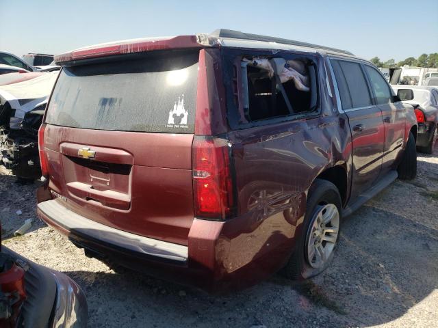 1GNSKHKC5GR283808 - 2016 CHEVROLET SUBURBAN K BURGUNDY photo 4