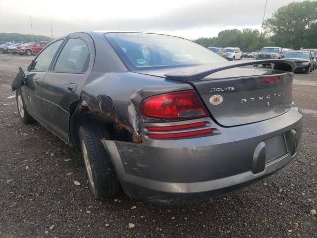 1B3EL46X45N644511 - 2005 DODGE STRATUS SX GRAY photo 3