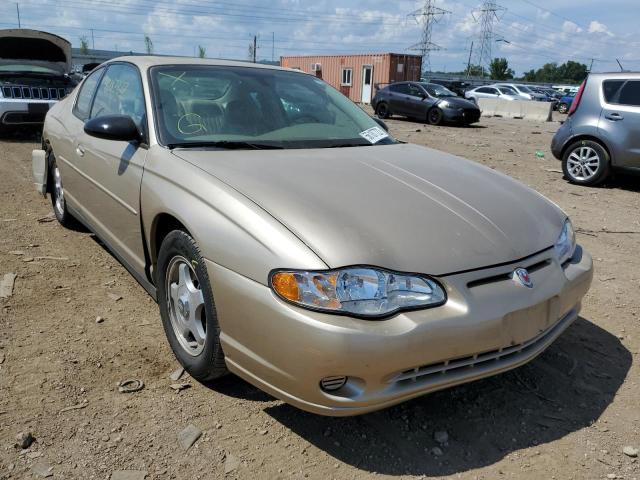 2G1WW12E449316674 - 2004 CHEVROLET MONTE CARL ბეჟი ფოტო 1