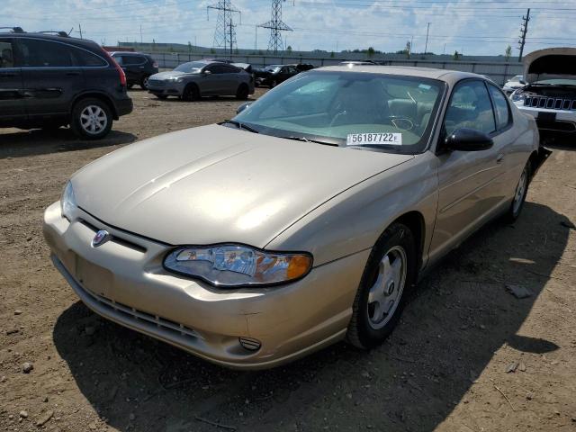 2G1WW12E449316674 - 2004 CHEVROLET MONTE CARL ბეჟი ფოტო 2