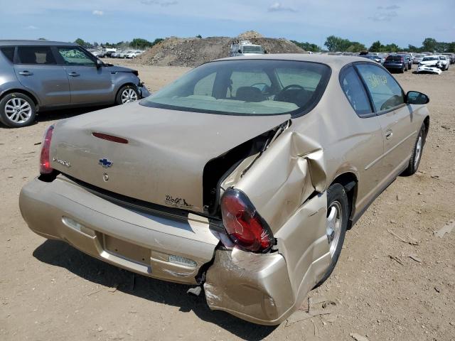 2G1WW12E449316674 - 2004 CHEVROLET MONTE CARL ბეჟი ფოტო 4