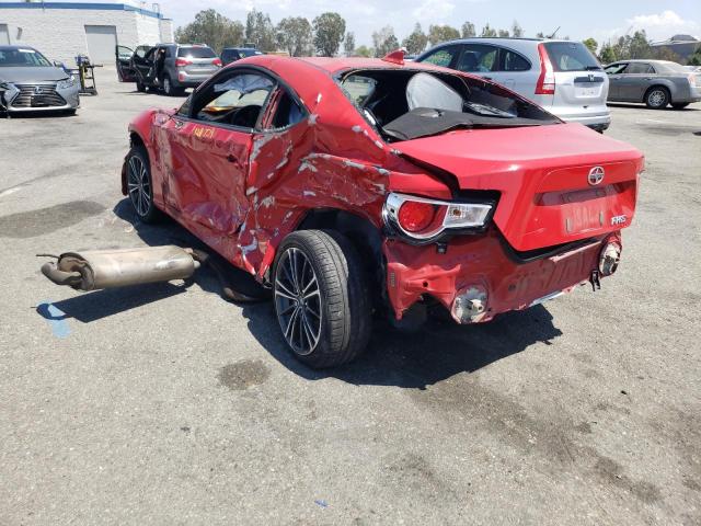 JF1ZNAA13F9703382 - 2015 TOYOTA SCION FR-S RED photo 3