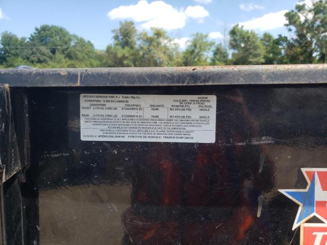 4P5DM1226L3046158 - 2020 UTILITY TRAILER შავი ფოტო 10