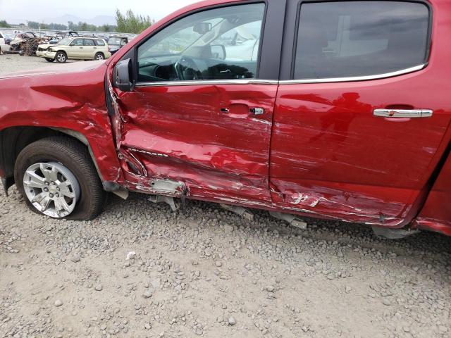1GCGTCEN3M1227954 - 2021 CHEVROLET COLORADO L RED photo 10