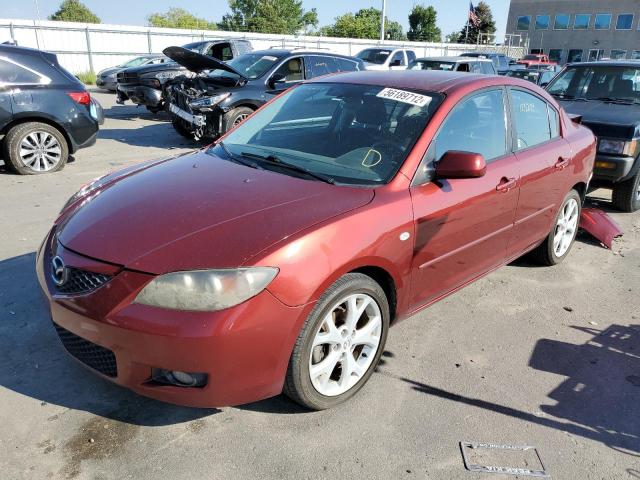 JM1BK32FX91215933 - 2009 MAZDA 3 I RED photo 2