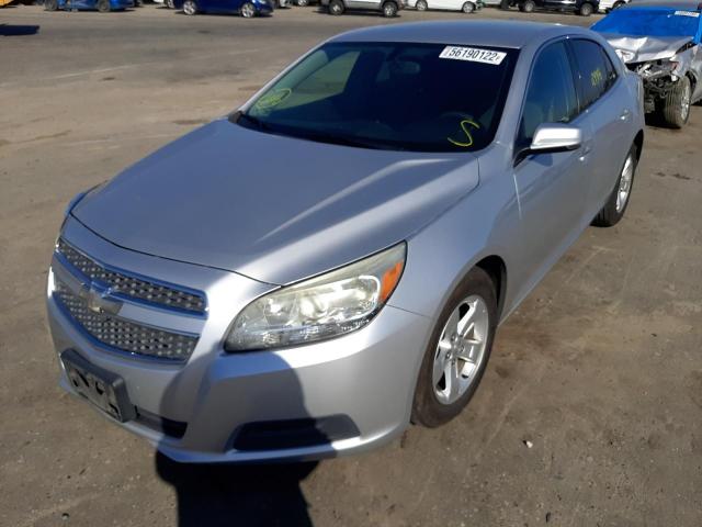 1G11C5SA3DF143549 - 2013 CHEVROLET MALIBU 1LT SILVER photo 2