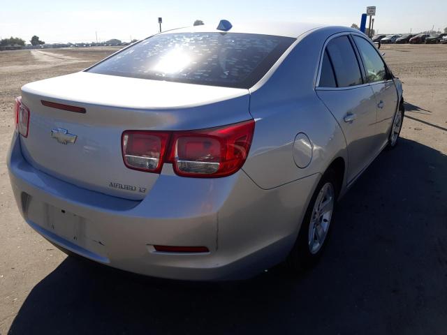1G11C5SA3DF143549 - 2013 CHEVROLET MALIBU 1LT SILVER photo 4