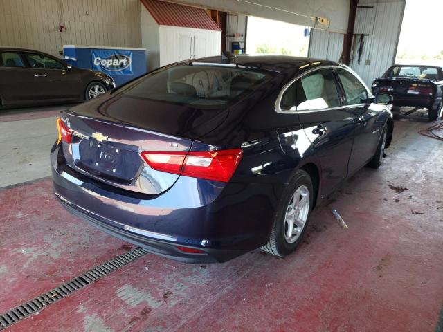 1G1ZB5ST9GF321718 - 2016 CHEVROLET MALIBU LS BLUE photo 4