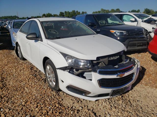 1G1PA5SH1F7290866 - 2015 CHEVROLET CRUZE LS WHITE photo 1